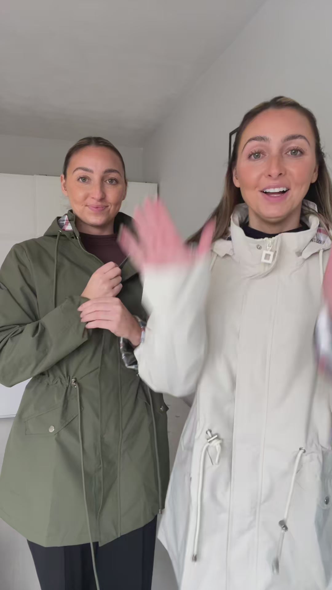 Women's Lightweight Waterproof Raincoat video